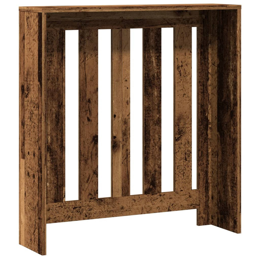 Radiatorombouw 78x20x82 cm bewerkt hout oud hout