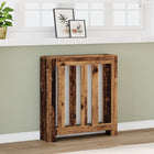 Radiator cover 78x20x82 cm processed old wood