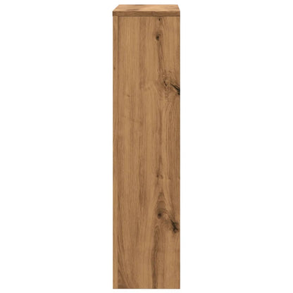 Radiatorombouw 78x20x82 cm bewerkt hout artisanaal eikenkleur