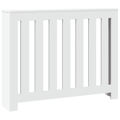 Radiatorombouw 104x20x82 cm bewerkt hout wit