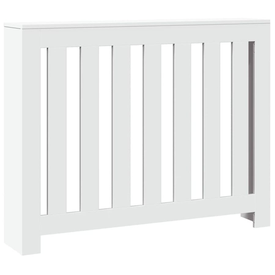 Radiatorombouw 104x20x82 cm bewerkt hout wit