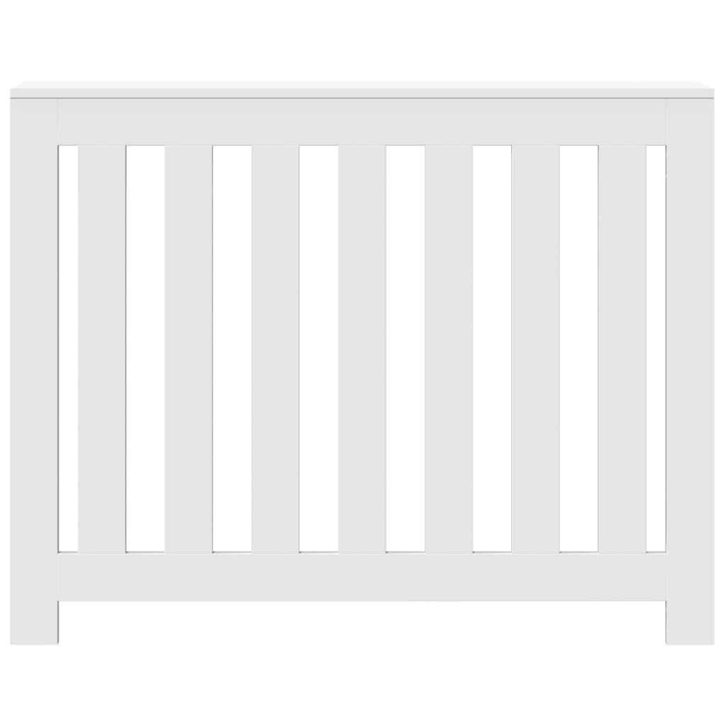Radiatorombouw 104x20x82 cm bewerkt hout wit