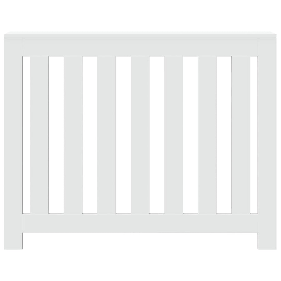 Radiatorombouw 104x20x82 cm bewerkt hout wit