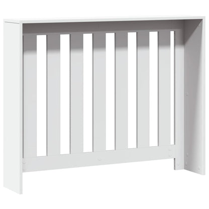 Radiatorombouw 104x20x82 cm bewerkt hout wit