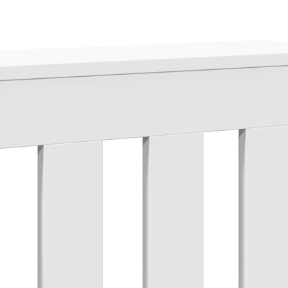 Radiatorombouw 104x20x82 cm bewerkt hout wit