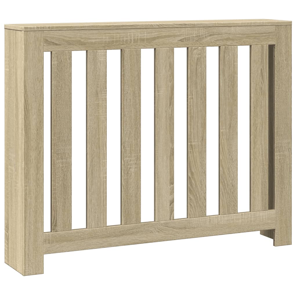 Radiatorombouw 104x20x82 cm bewerkt hout sonoma eikenkleurig