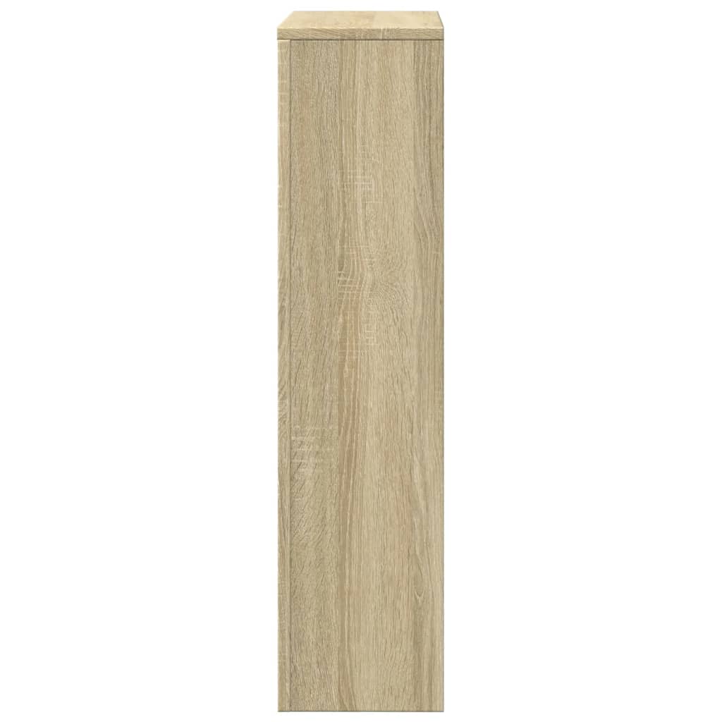 Radiatorombouw 104x20x82 cm bewerkt hout sonoma eikenkleurig