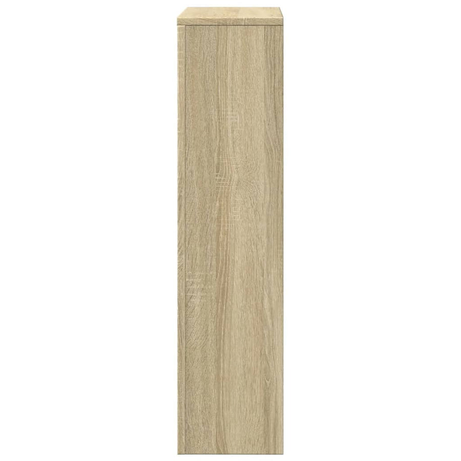 Radiatorombouw 104x20x82 cm bewerkt hout sonoma eikenkleurig
