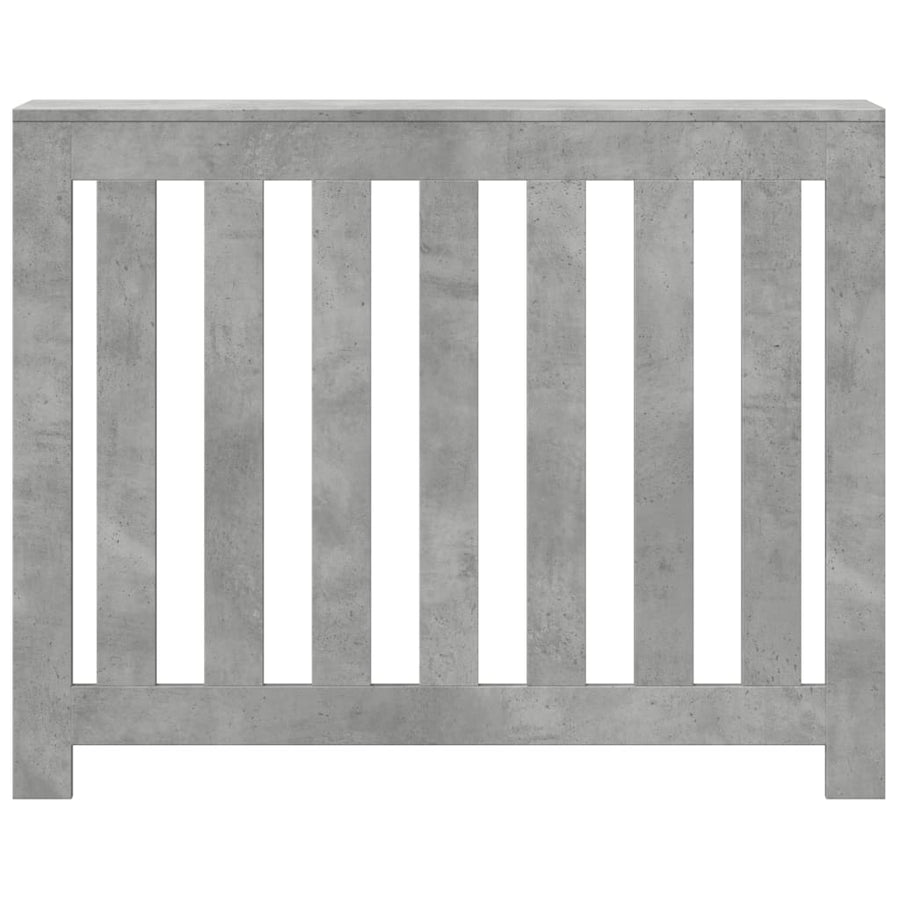 Radiatorombouw 104x20x82 cm bewerkt hout betongrijs