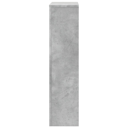 Radiatorombouw 104x20x82 cm bewerkt hout betongrijs
