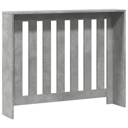 Radiatorombouw 104x20x82 cm bewerkt hout betongrijs
