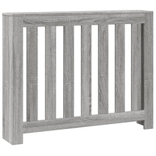 Radiatorombouw 104x20x82 cm bewerkt hout grijs sonoma eiken