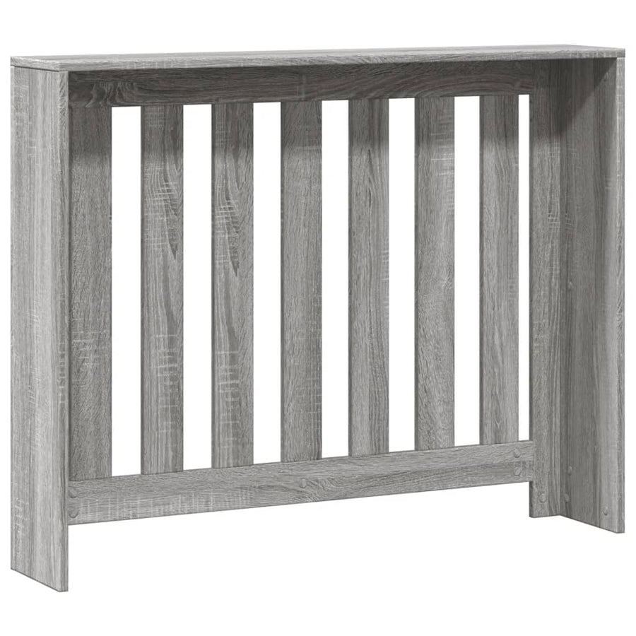 Radiatorombouw 104x20x82 cm bewerkt hout grijs sonoma eiken