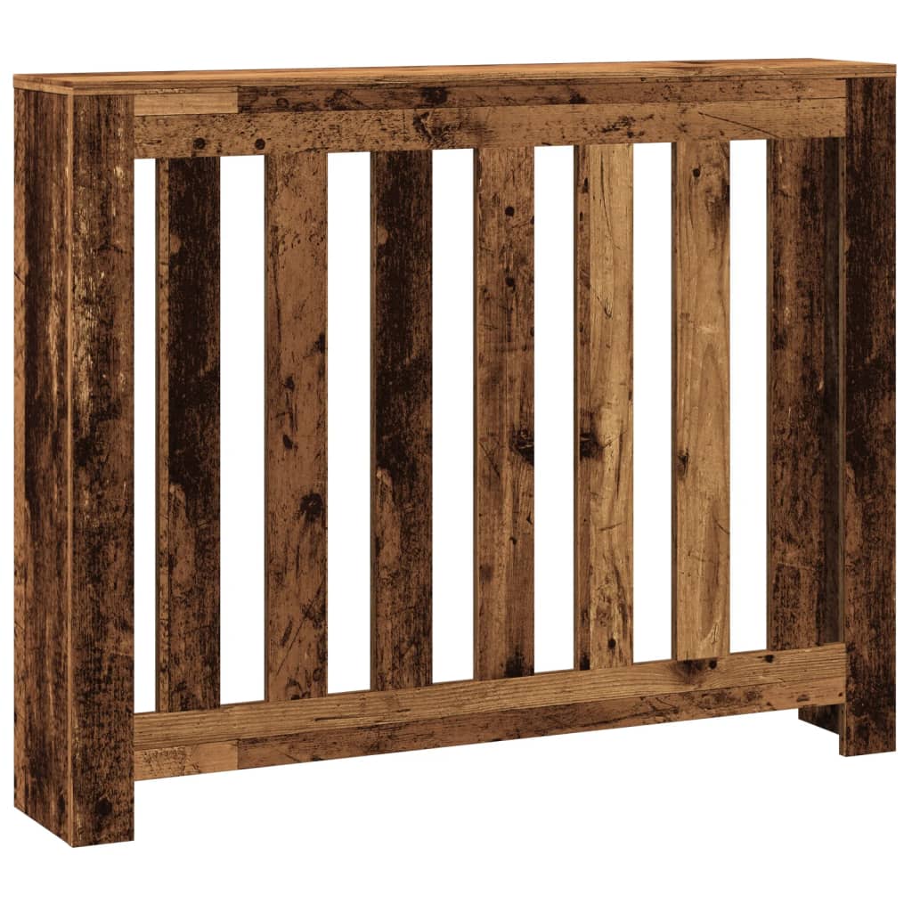 Radiatorombouw 104x20x82 cm bewerkt hout oud hout