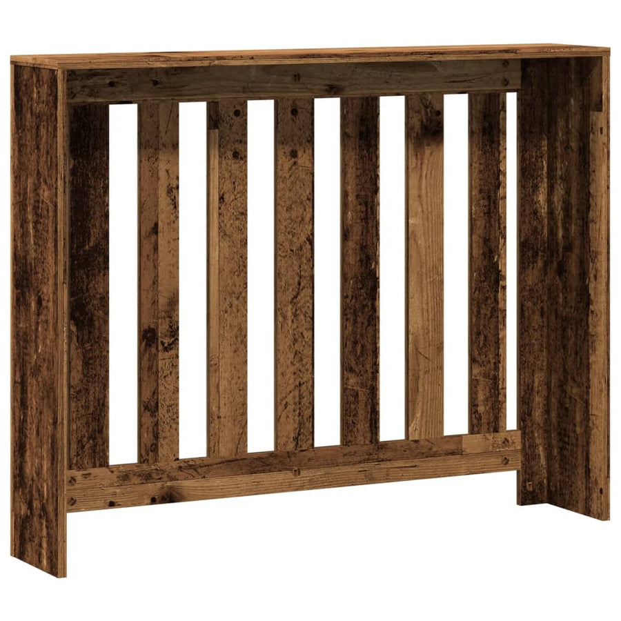 Radiatorombouw 104x20x82 cm bewerkt hout oud hout
