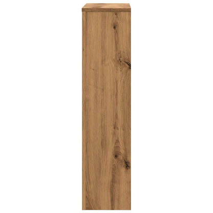 Radiatorombouw 104x20x82 cm bewerkt hout artisanaal eikenkleur