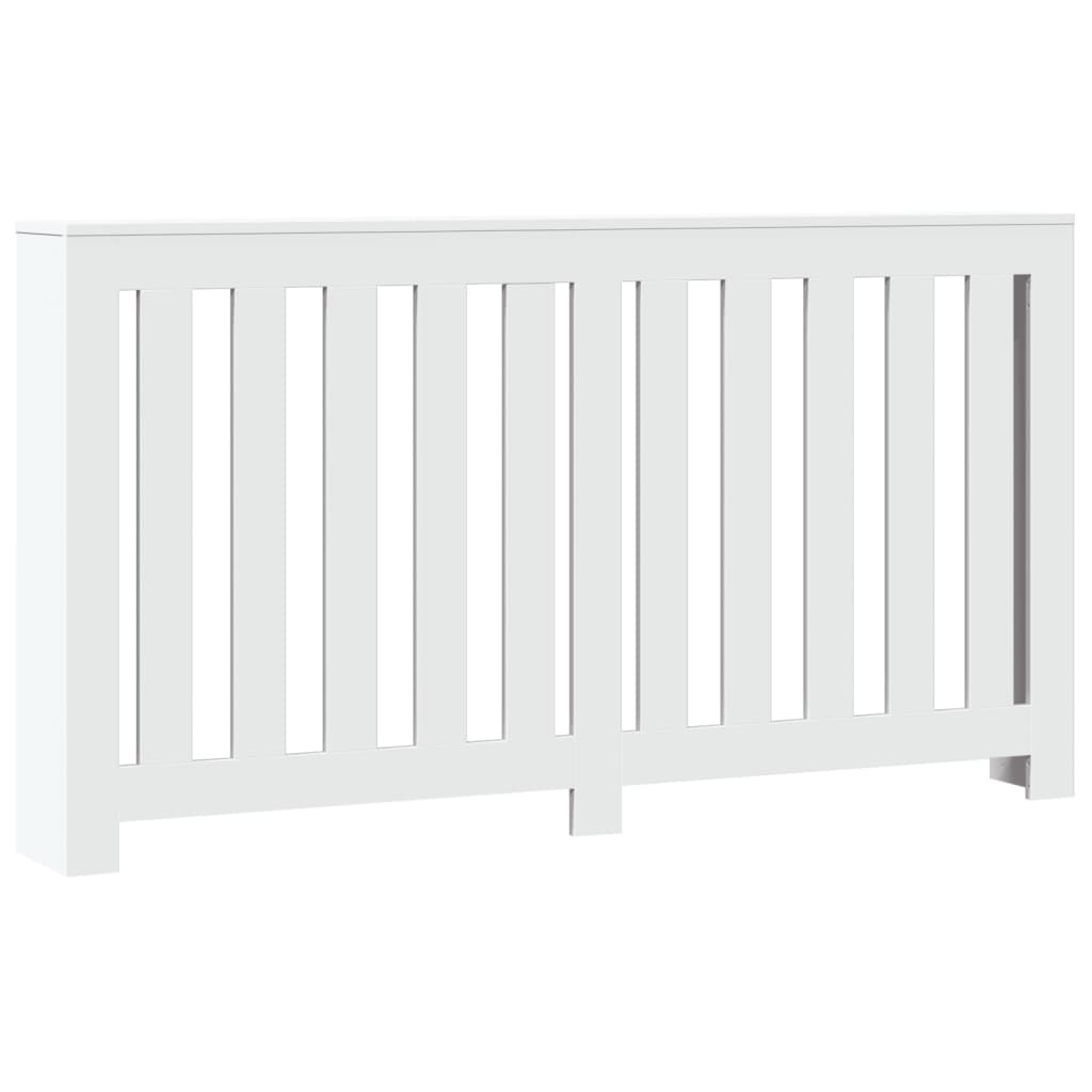 Radiatorombouw 149x20x82 cm bewerkt hout wit