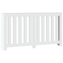 Radiatorombouw 149x20x82 cm bewerkt hout wit