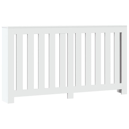 Radiatorombouw 149x20x82 cm bewerkt hout wit