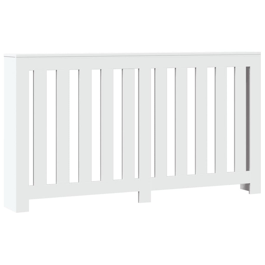 Radiatorombouw 149x20x82 cm bewerkt hout wit