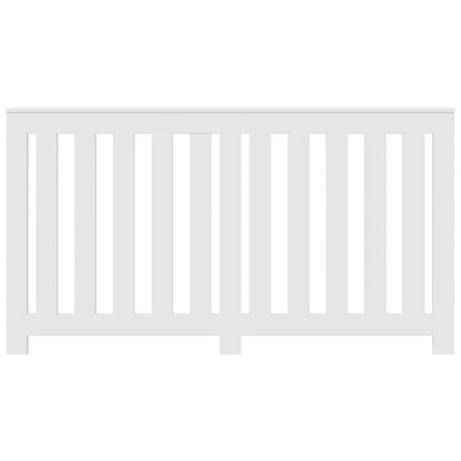 Radiatorombouw 149x20x82 cm bewerkt hout wit