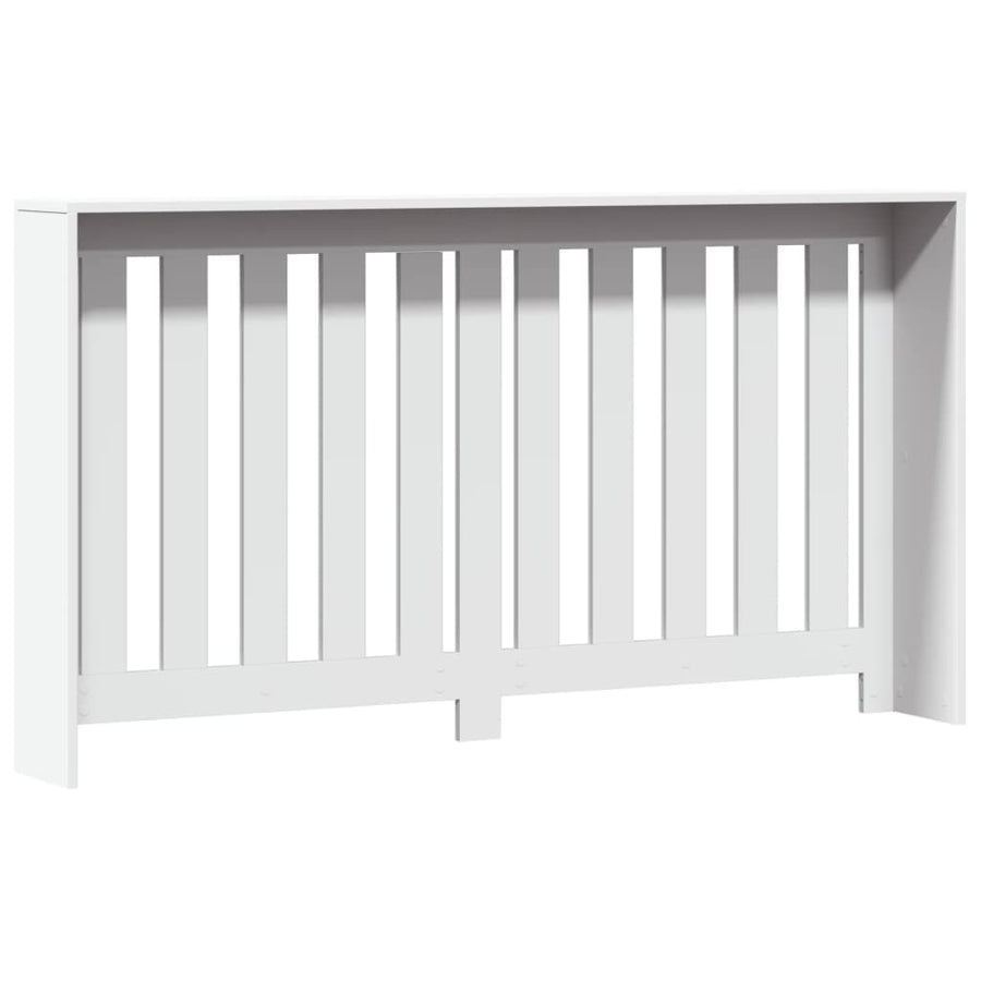 Radiatorombouw 149x20x82 cm bewerkt hout wit