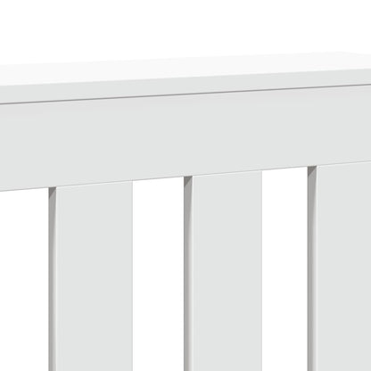 Radiatorombouw 149x20x82 cm bewerkt hout wit