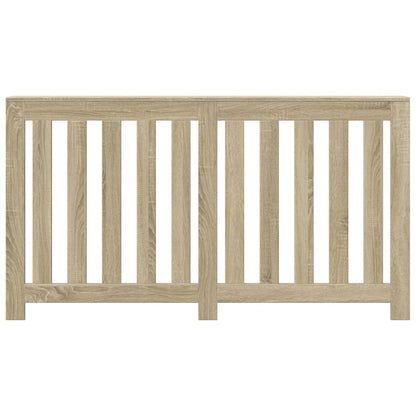 Radiatorombouw 149x20x82 cm bewerkt hout sonoma eikenkleurig