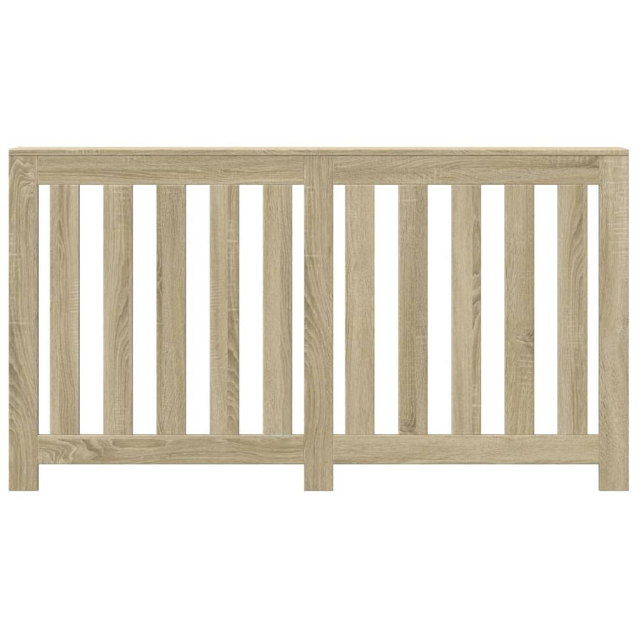 Radiatorombouw 149x20x82 cm bewerkt hout sonoma eikenkleurig