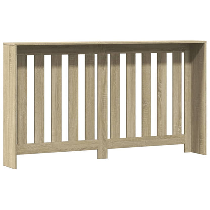 Radiatorombouw 149x20x82 cm bewerkt hout sonoma eikenkleurig
