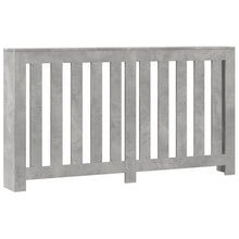 Radiatorombouw 149x20x82 cm bewerkt hout betongrijs
