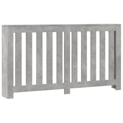 Radiatorombouw 149x20x82 cm bewerkt hout betongrijs