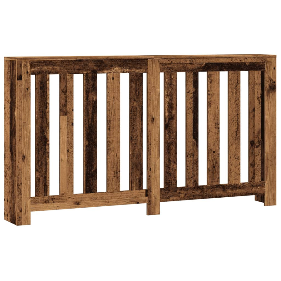 Radiatorombouw 149x20x82 cm bewerkt hout oud hout