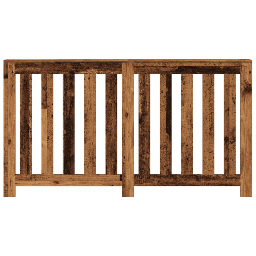 Radiatorombouw 149x20x82 cm bewerkt hout oud hout