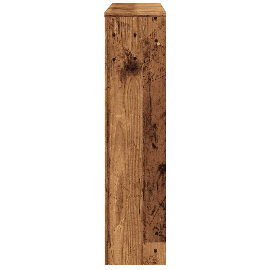 Radiatorombouw 149x20x82 cm bewerkt hout oud hout