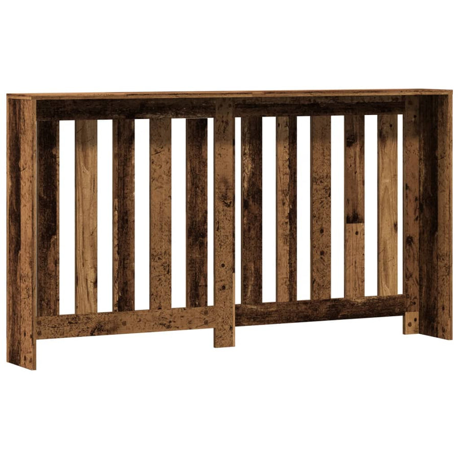 Radiatorombouw 149x20x82 cm bewerkt hout oud hout