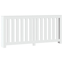 Radiatorombouw 175x20x82 cm bewerkt hout wit