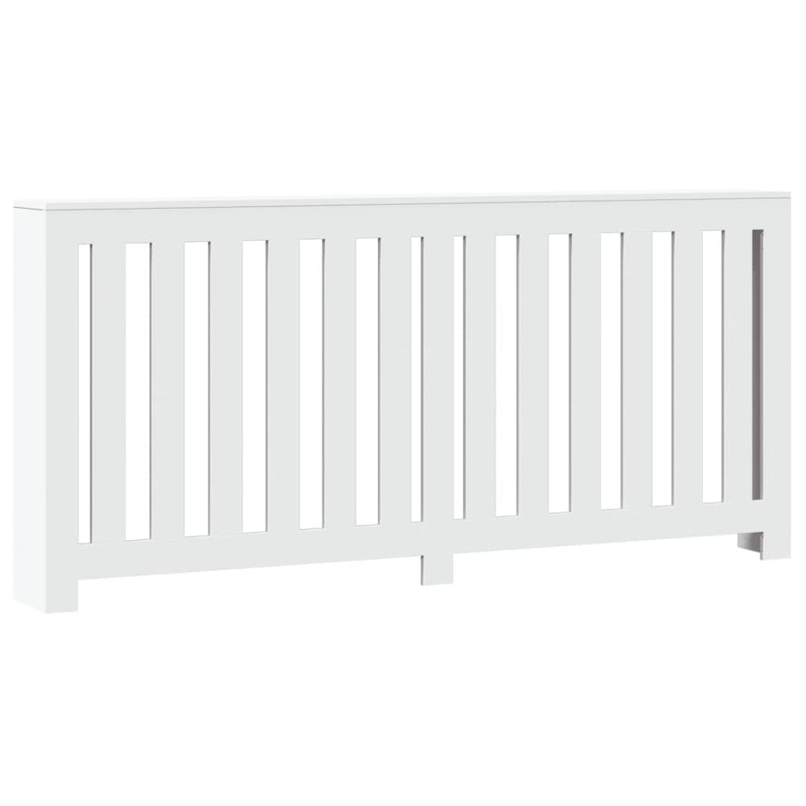 Radiatorombouw 175x20x82 cm bewerkt hout wit