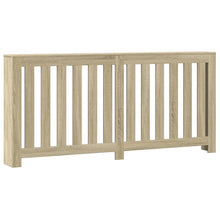 Radiatorombouw 175x20x82 cm bewerkt hout sonoma eikenkleurig