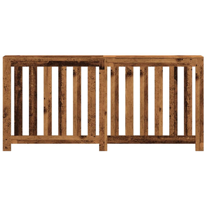 Radiatorombouw 175x20x82 cm bewerkt hout oud hout