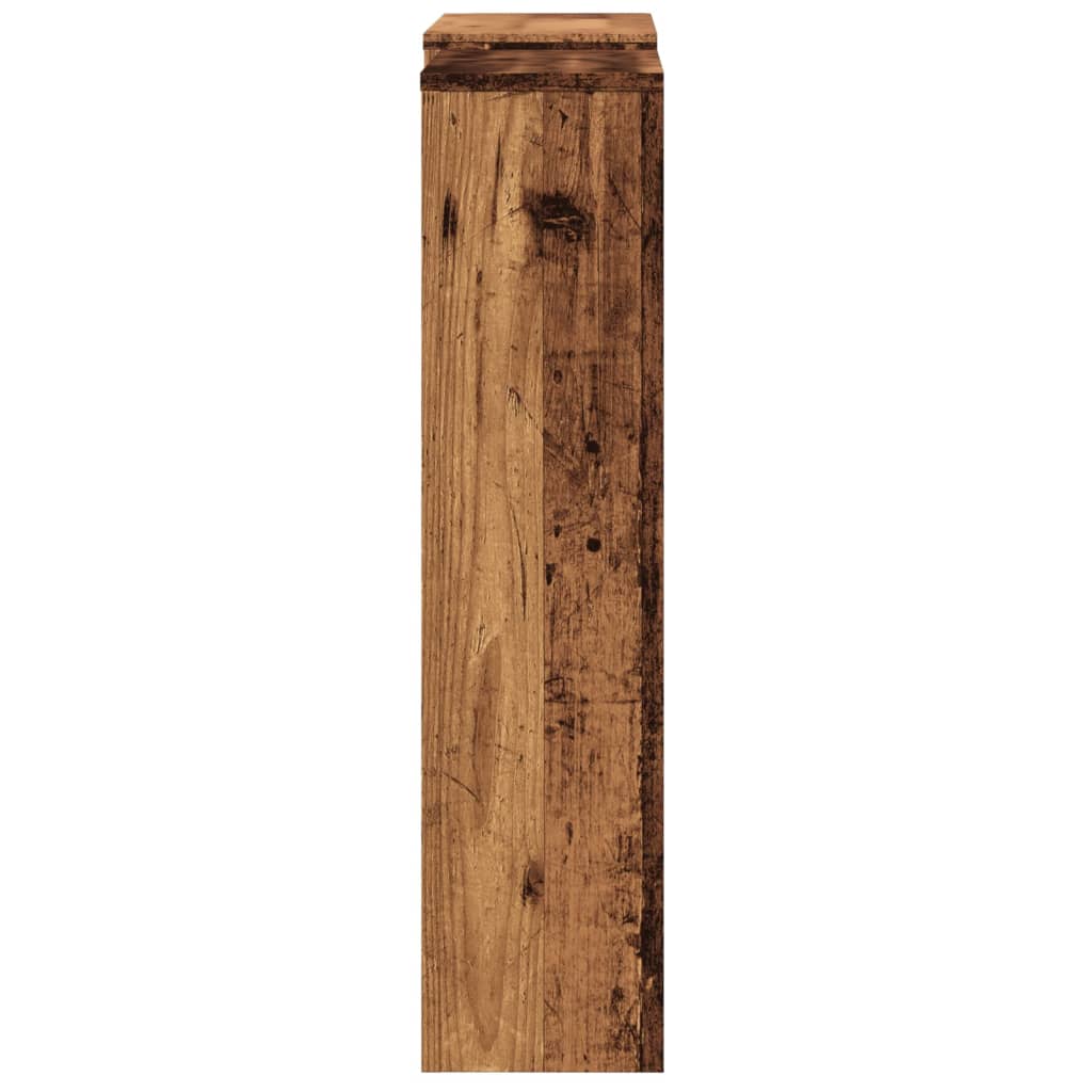 Radiatorombouw 205x21,5x83,5 cm bewerkt hout oud hout