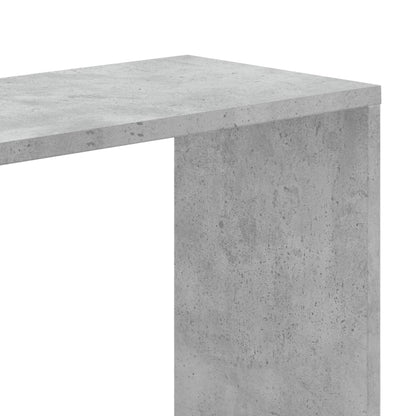 Boekenkast 5-laags 80,5x23,5x162,5 cm bewerkt hout betongrijs