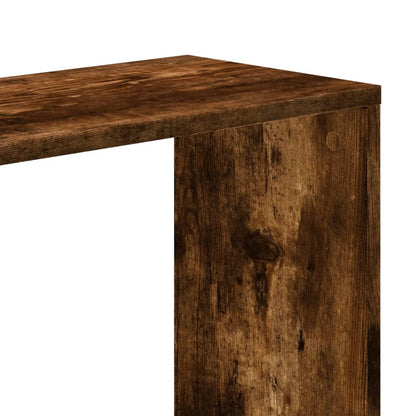 Boekenkast 5-laags 80,5x23,5x162,5 cm hout gerookt eikenkleurig