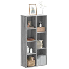 Boekenkast 50x25x105 cm grijs sonoma eiken