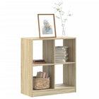 Bookcase 68.5x32x75 cm engineered wood Sonoma oak colour