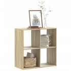 Bookcase 68.5x32x68.5 cm engineered wood Sonoma oak colour