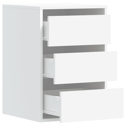 Ladekast 40x41x58 cm bewerkt hout wit