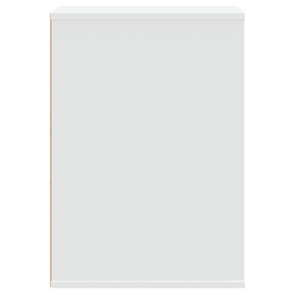 Ladekast 40x41x58 cm bewerkt hout wit