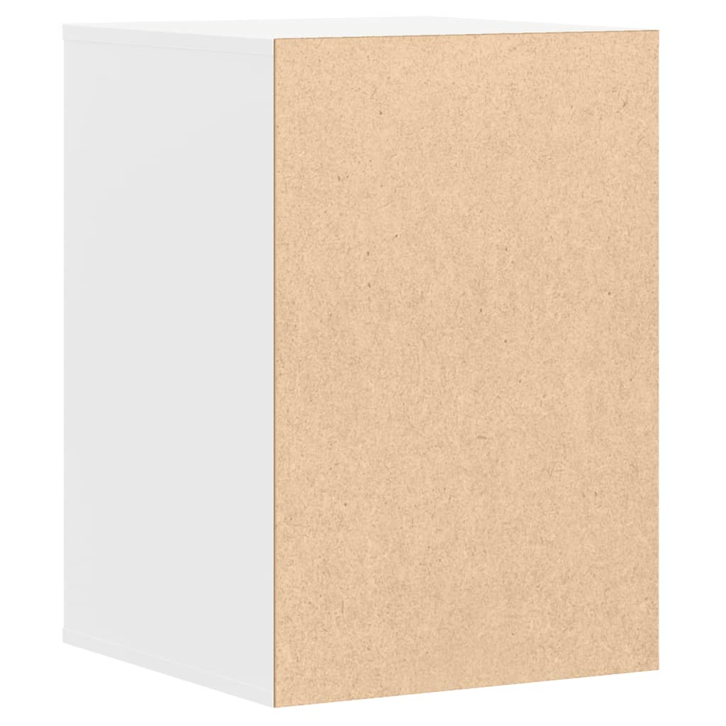 Ladekast 40x41x58 cm bewerkt hout wit