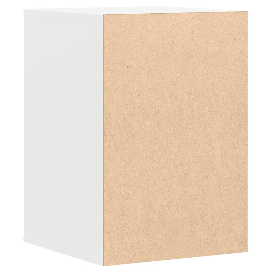 Ladekast 40x41x58 cm bewerkt hout wit